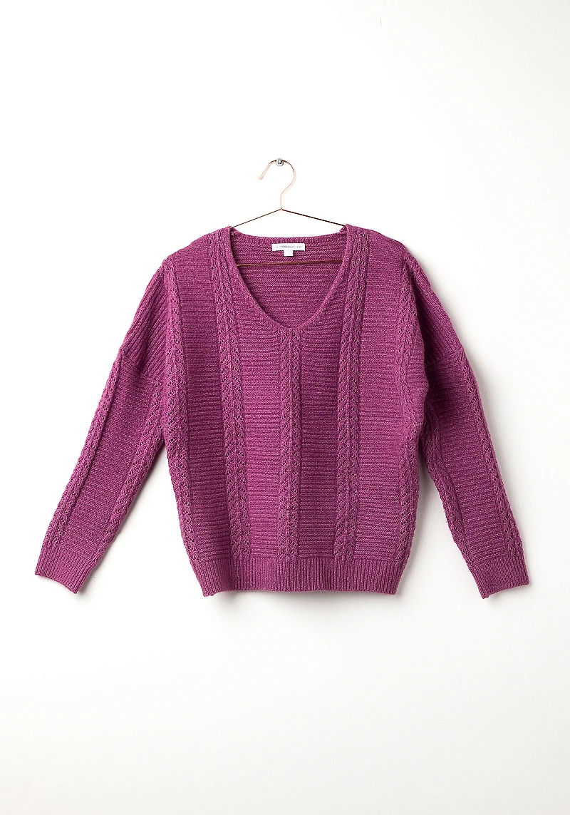 Women's Cable Knit Sweater