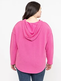 Women's Wavy Rib Hoodie