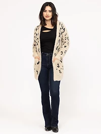 Women's Leopard Cardigan