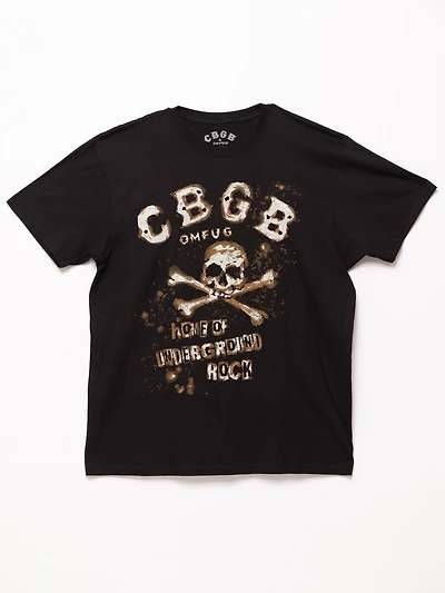 Men's CBGB Punk Skull Tee