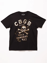 Men's CBGB Punk Skull Tee
