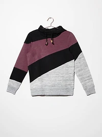 Women's Multi Colour Block Hoodie