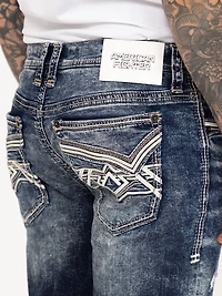 Mens Heritage Colton Bootcut Jeans