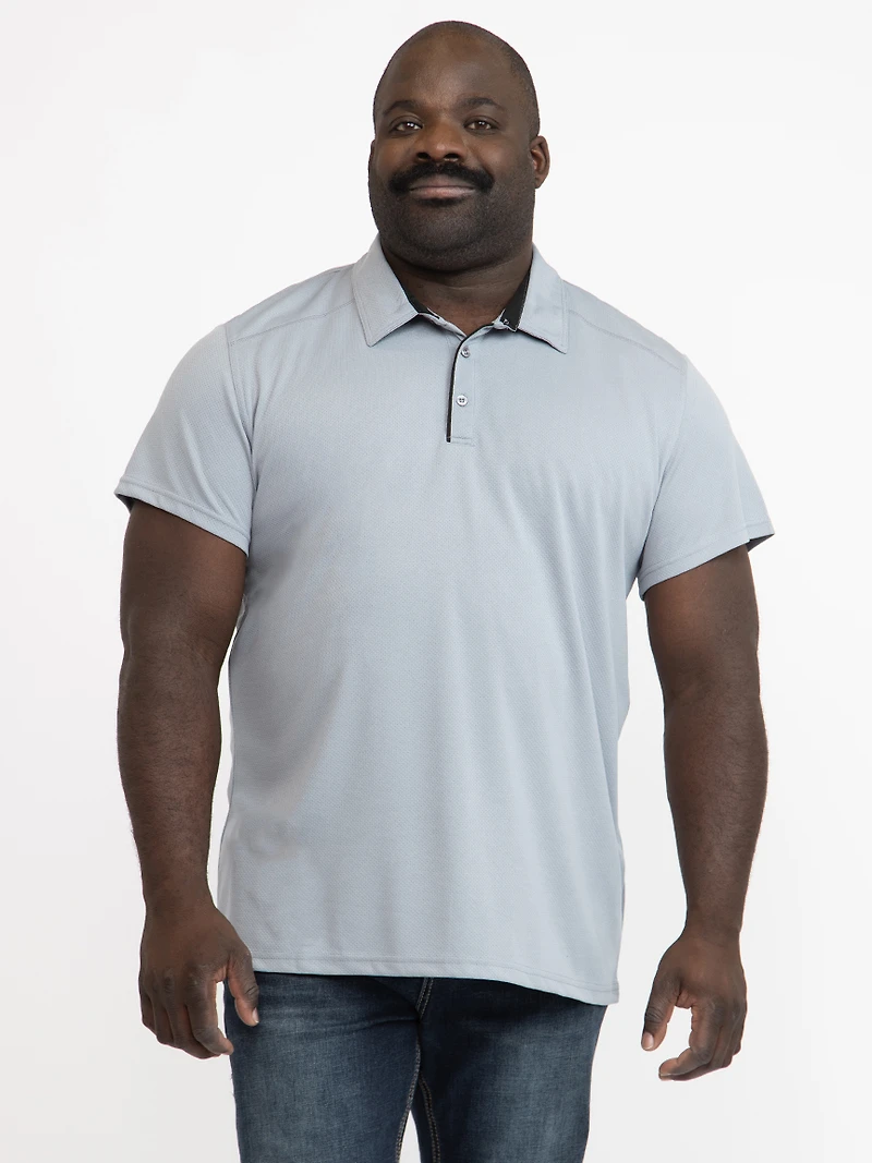 Men's Active Mesh Polo Shirt
