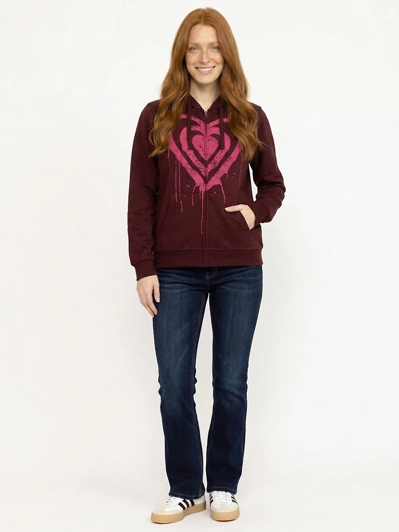 Women's Heart Graphic Hoodie