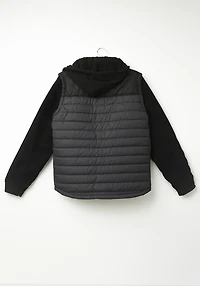 Men's Knit Sleeve Puffer Jacket