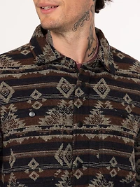 Men's Geo Flannel Shacket