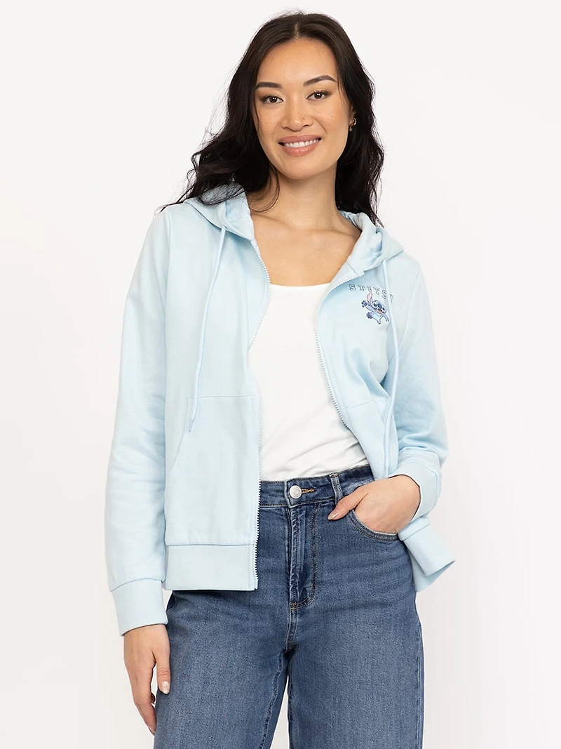 Women's Stitch Zip Up Hoodie