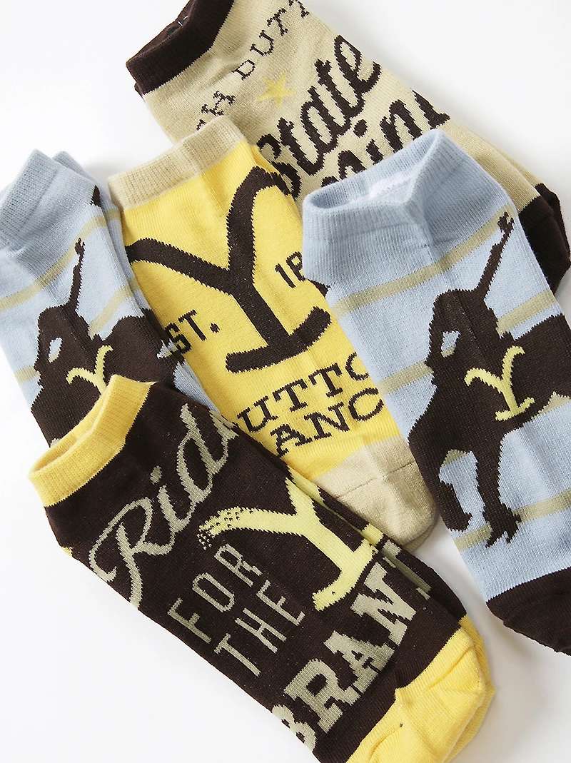 Women's 5-Pack of Yellowstone Ankle Socks
