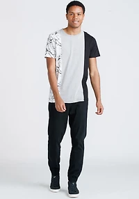 Men's Everyday Marble Colour Block Tee