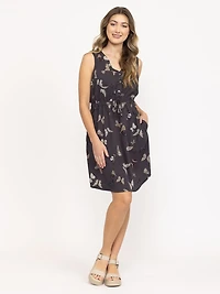 Women's Butterfly Print Dress