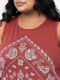 Women's Bandana Tank