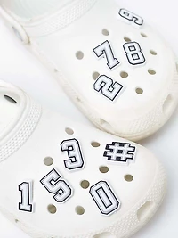 Number Shoe Charms