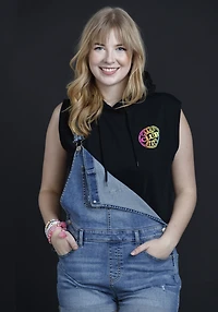 Women's Sleeveless Crop Hoodie