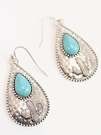 Women's Hammered Earrings
