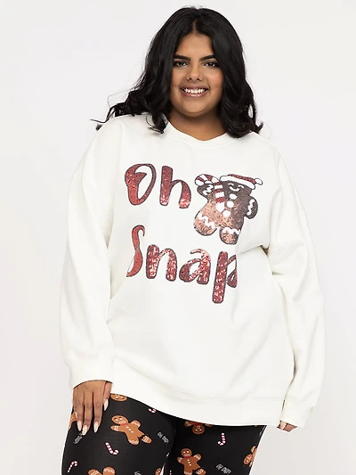 Women's Gingerbread Sweatshirt