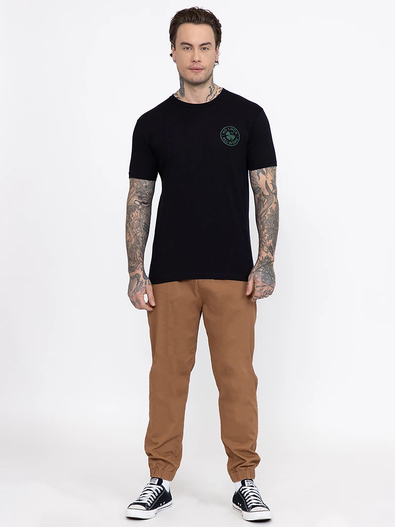Men's No Luck All Work Tee