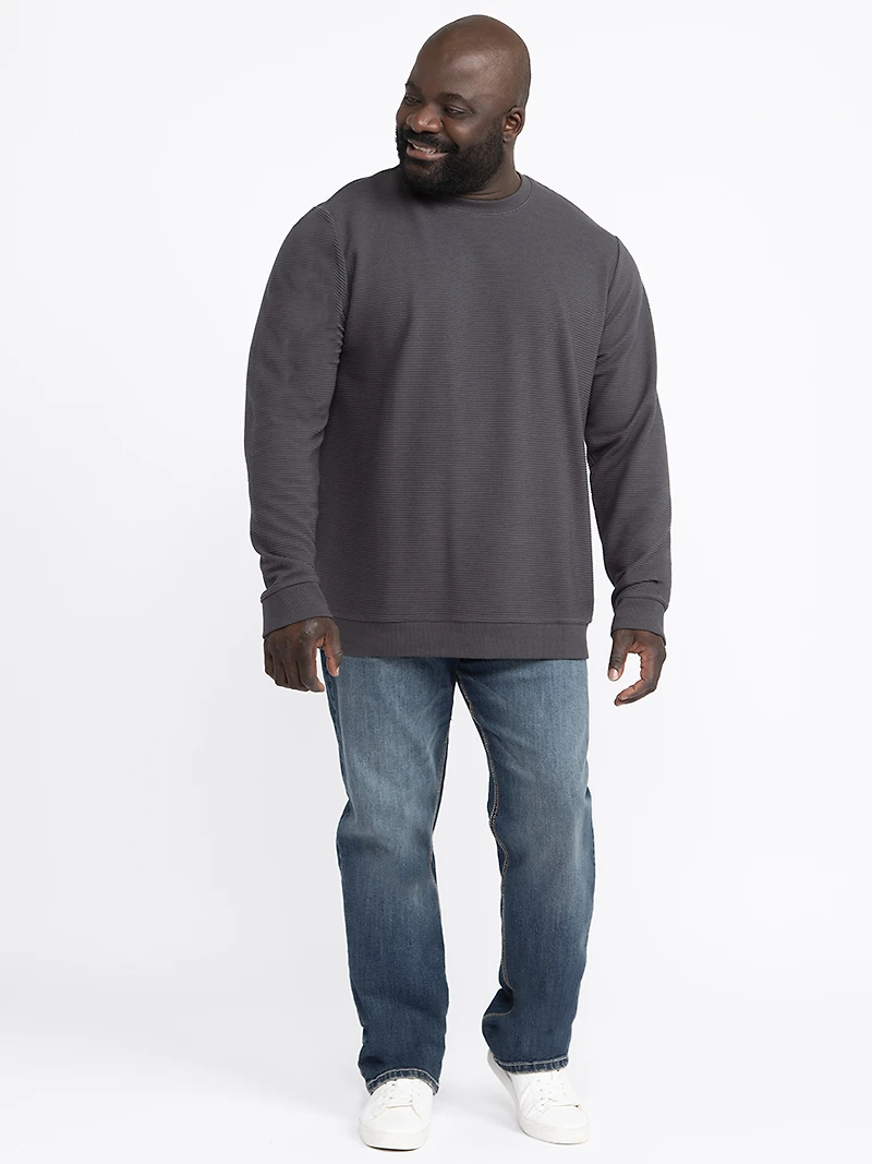 Men's Heavy Ottoman Crew Tee