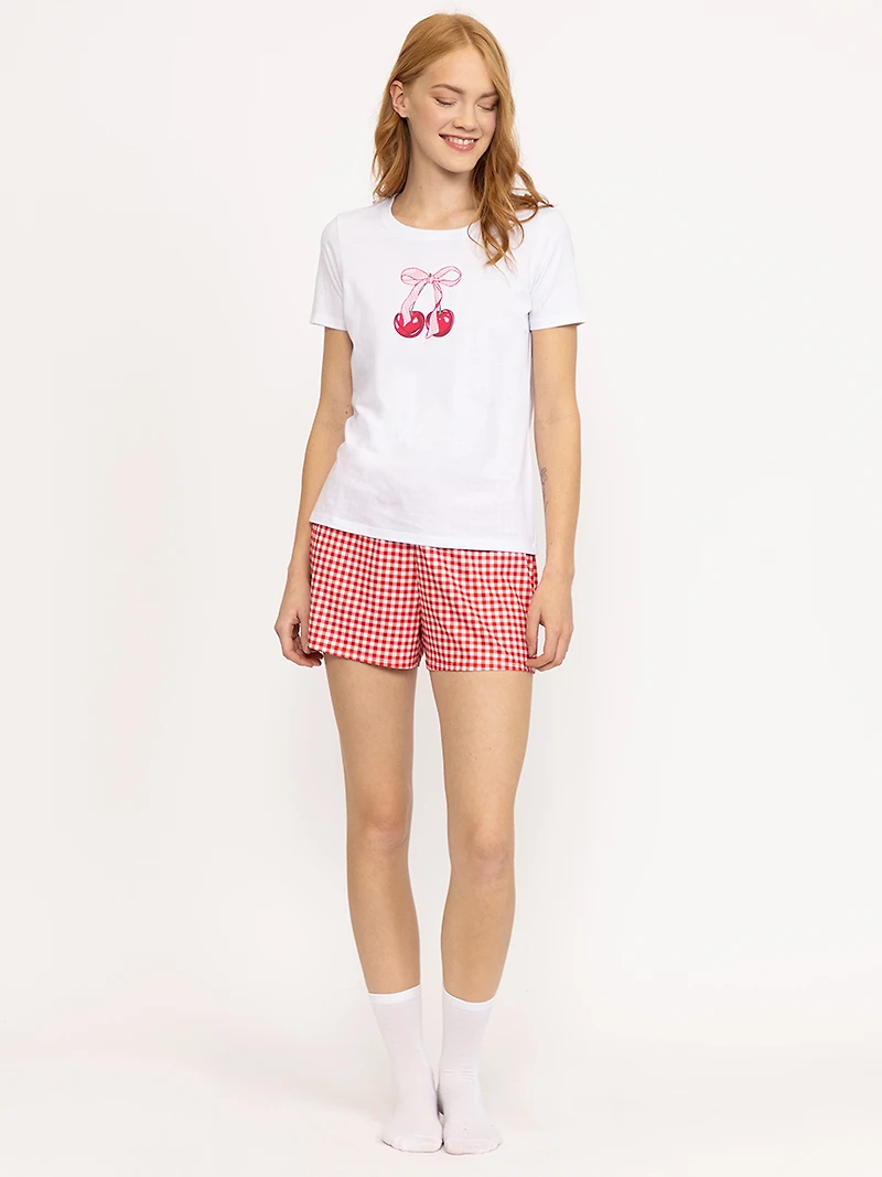 Women's Cherry Sleep Tee