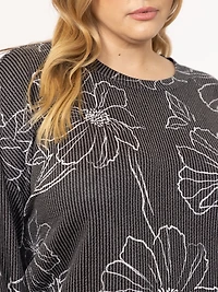 Women's Floral Print Top