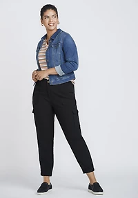 Women's Dark Wash Jean Jacket