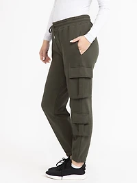 Women's Fleece Cargo Jogger