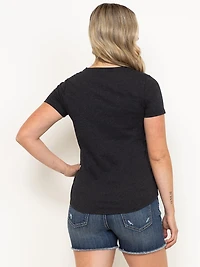 Women's Floral Moon Relaxed Tee