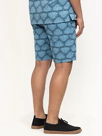 Men's Printed Palm Hybrid Shorts