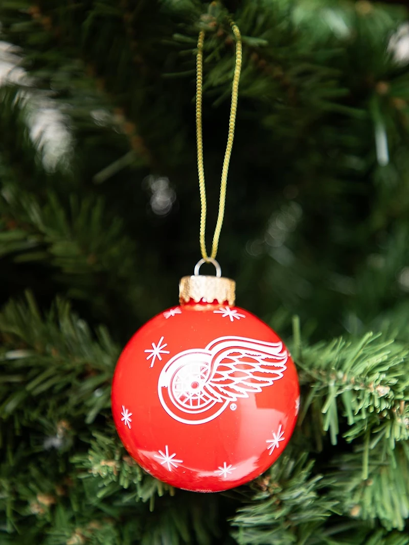 NHL Detroit Red Wings Ornament