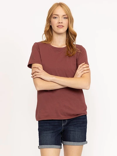 Women's Relaxed Crew Neck Tee