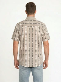 Men's Geo Print Shirt