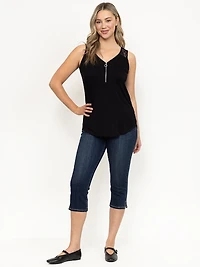Women's Half Zip Tank