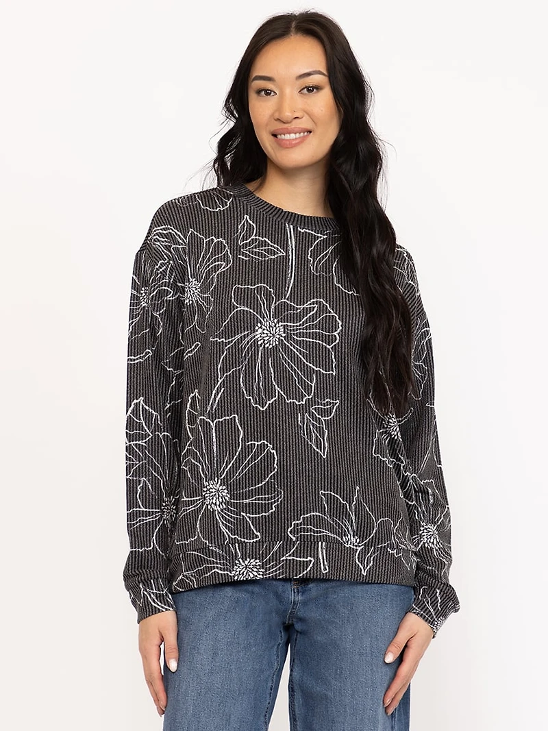Women's Floral Print Top
