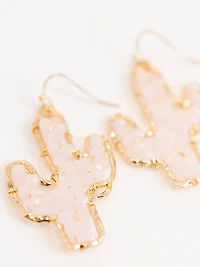 Women's Cactus Earrings