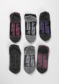 Women's 6Pk Trainer Socks