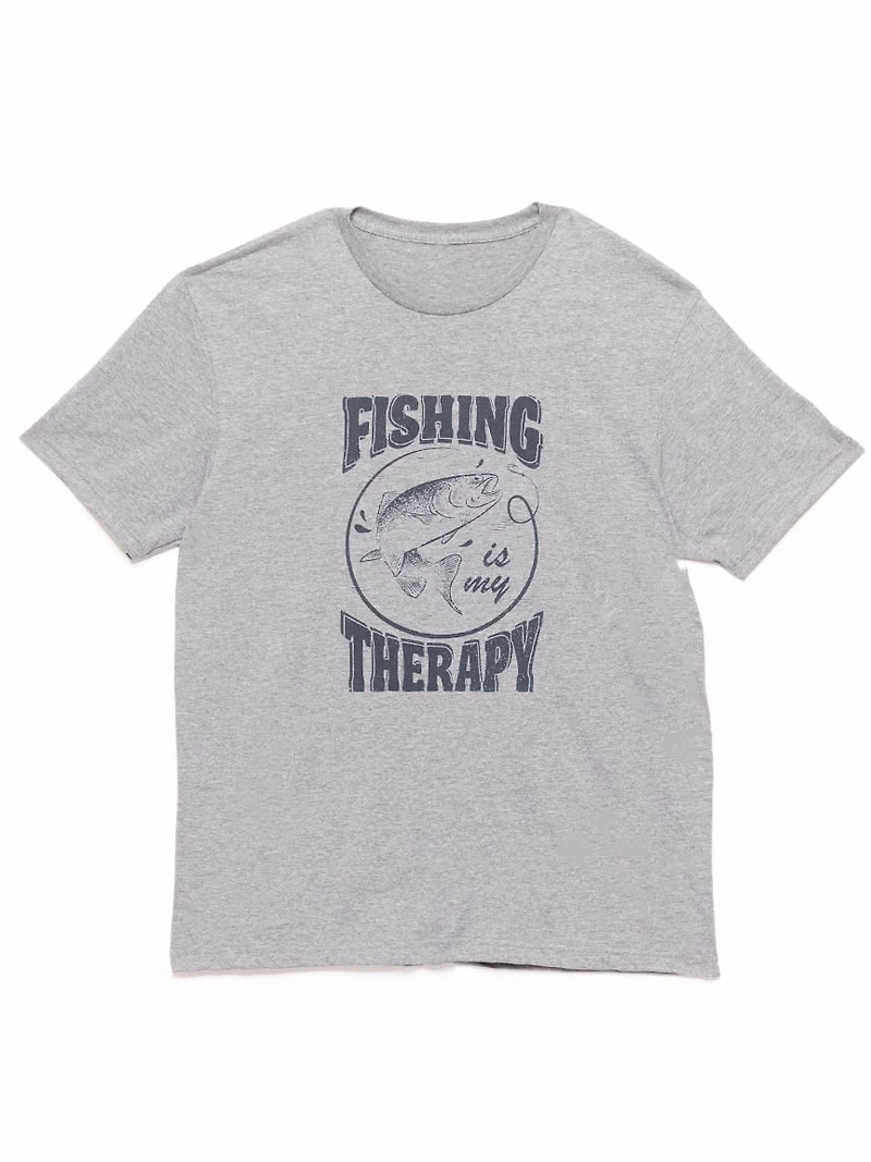 Men's Fishing is my Therapy Tee