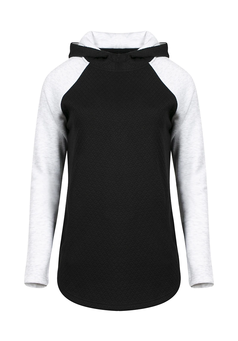 Women's Quilted Popover Hoodie