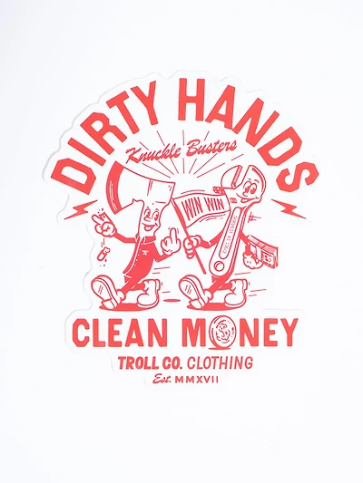 DHCM Knuckle Bros Sticker