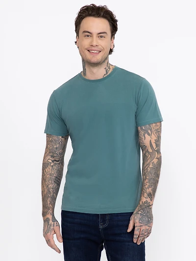 Men's Vintage Wash Crew Neck Tee