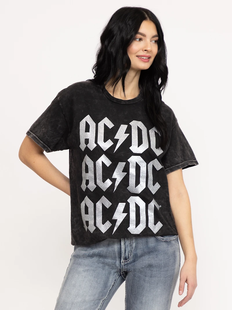 Women's AC/DC Washed Tee