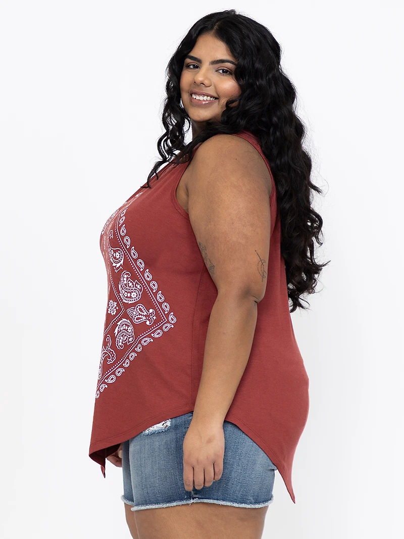 Women's Bandana Tank