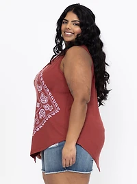 Women's Bandana Tank