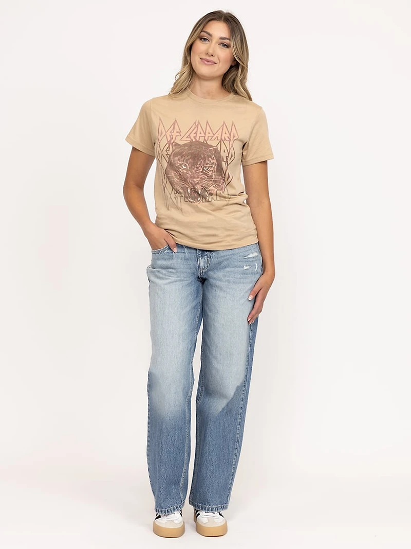 Women's Def Leppard Crew Neck Tee