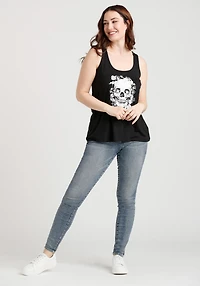 Women's Skull Racerback Tank