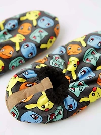 Men's Pokemon Fuzzy Slippers