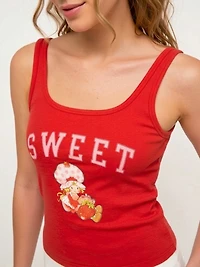 Women's Strawberry Shortcake Washed Tank