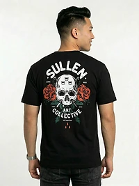 Men's Skull & Rose Graphic Tee