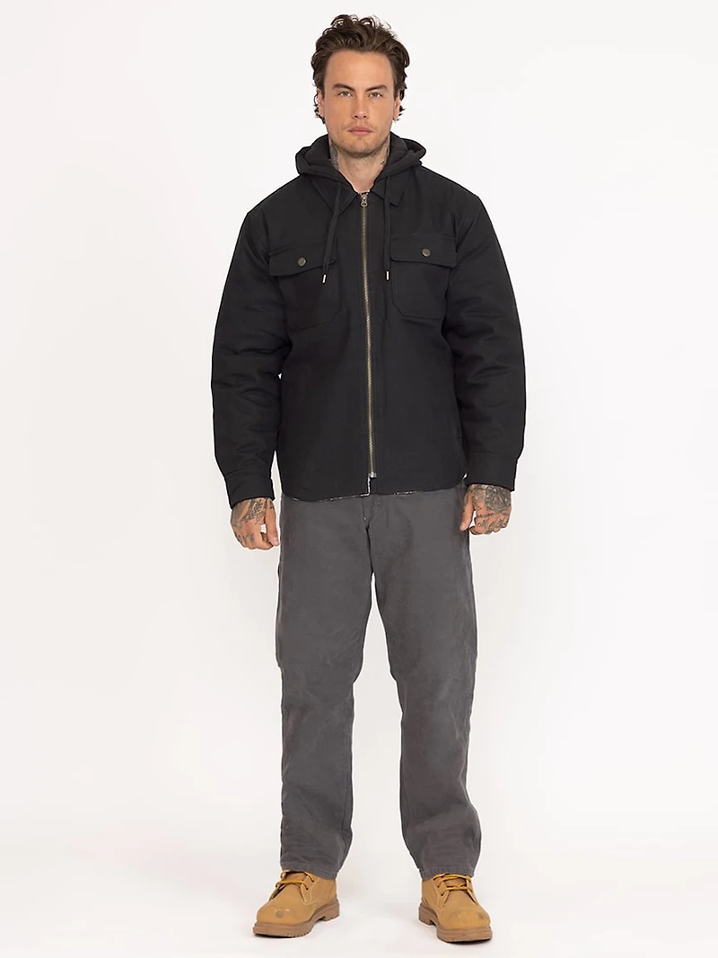 Men's Sherpa Lined Shirt Jacket