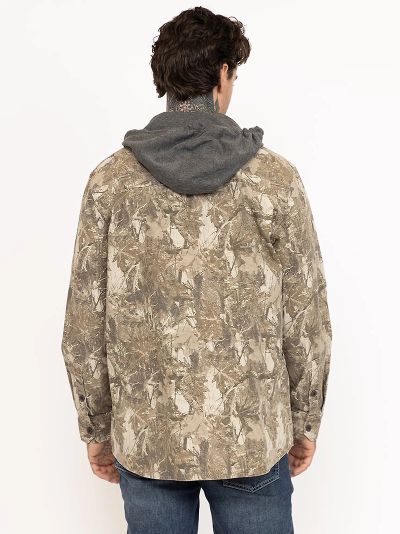 Men's Camo Shacket