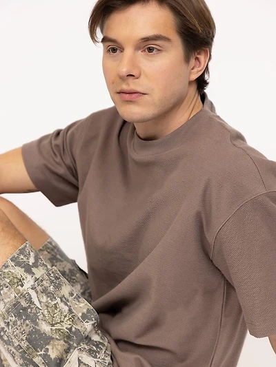 Men's Textured Boxy Tee